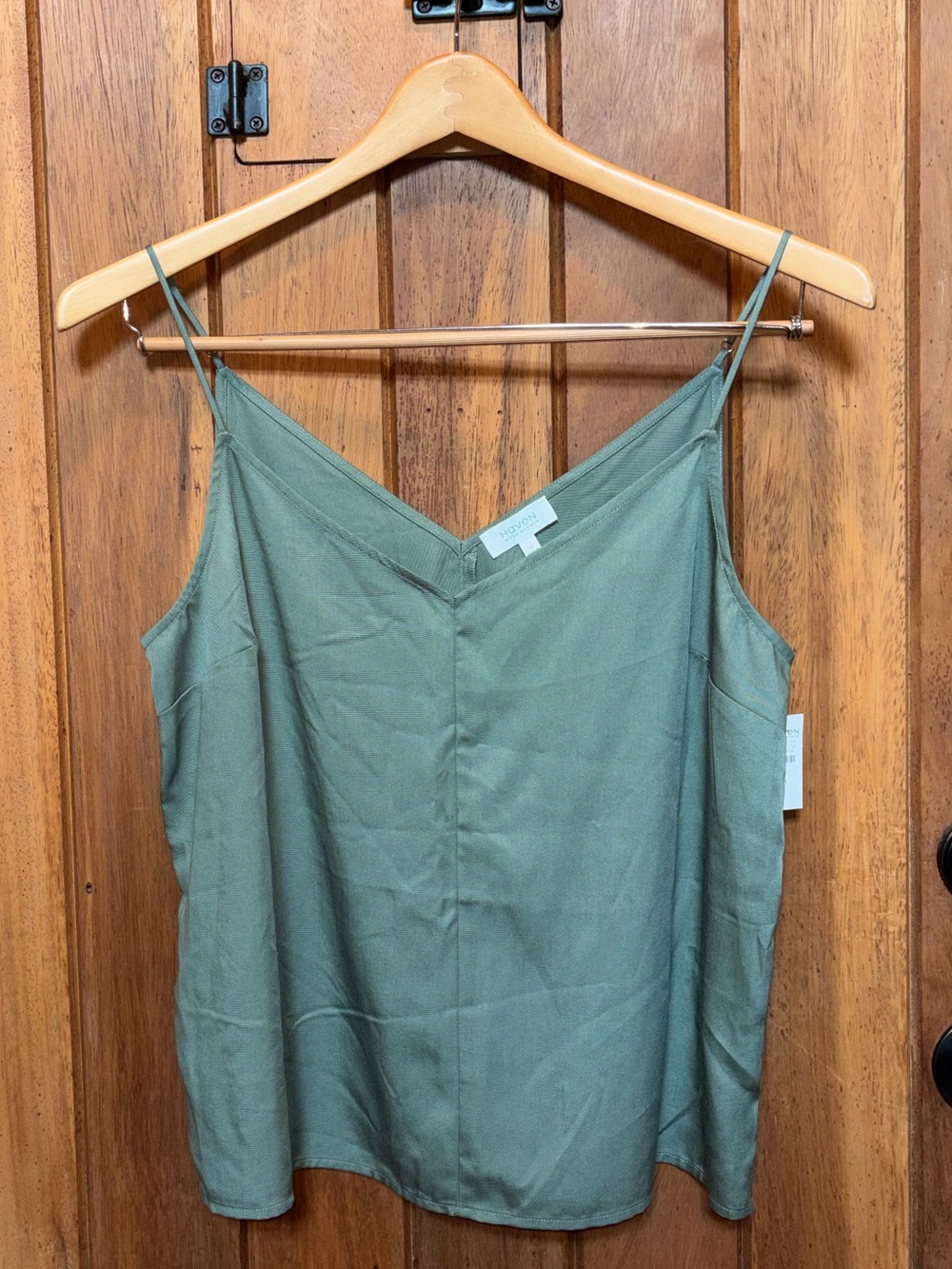 Haven Well Within Teal V-Neck Spaghetti Strap Cami